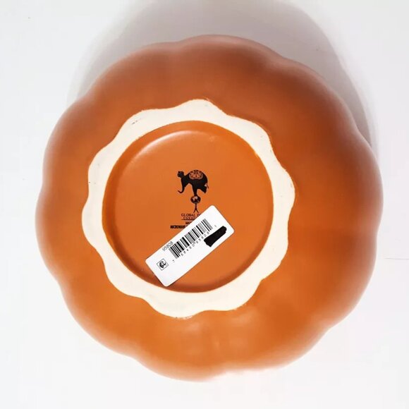 NEW Global Design Happy Harvest Pumpkin Shaped Mug 19 OZ Halloween Thanksgiving - Picture 4 of 4